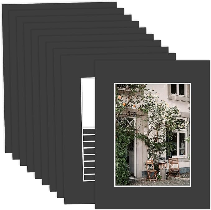 MBC MAT BOARD CENTER, 10 Pack 8.5X11 by MatBoardCenter