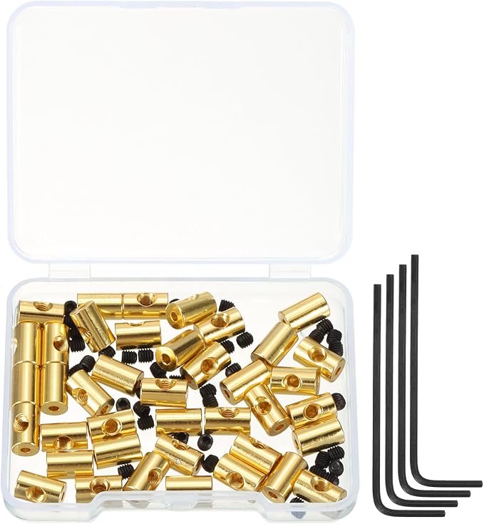 MECCANIXITY 40 Pcs Metal Locking Pin Backs, Locking Pin Keepers Clasp 9mm by MECCANIXITY