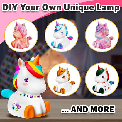 FUNZBO Paint Your Own Unicorn Lamp Kit - Image 6