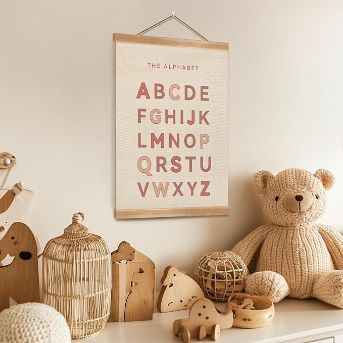 ZTGDA Alphabet Shapes Poster Set of 2, ABC Posters - Image 6