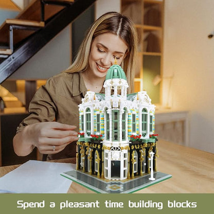 ZenithFlow Street View Building Blocks Kit, Gem Store Mini Blocks Construction - Image 5