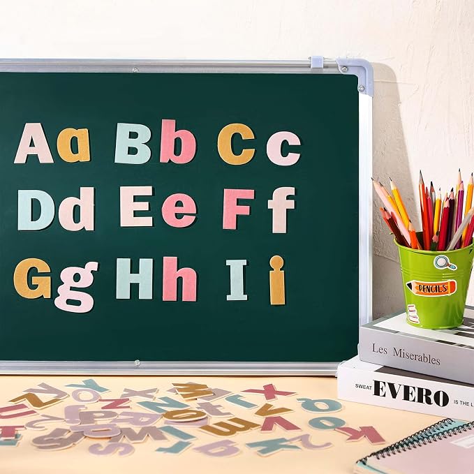Breling 310 Pieces Felt Bulletin Board Letters Sticker - Image 6
