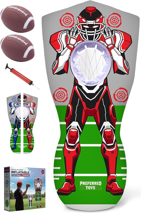 Inflatable Football Target by PreferredToys