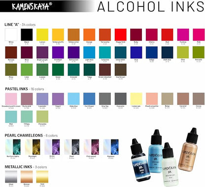 Alcohol Ink Set - Image 4