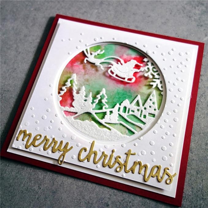 Mvchifay Cutting Dies Happy Birthday Metal Stencils Scrapbooking Tool DIY - Image 2