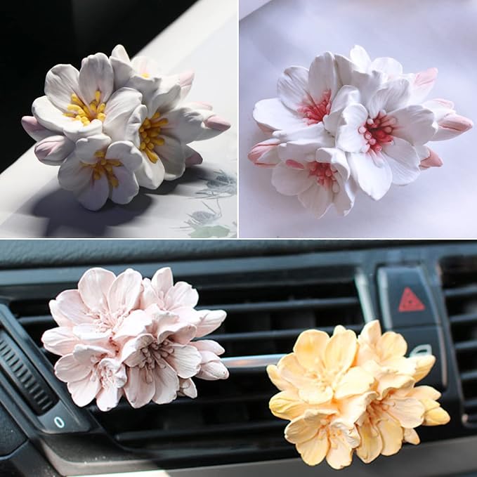 2PCS Blossom Flower Mold Silicone Flower Molds Fondant Chocolate Candy Cake - Image 7