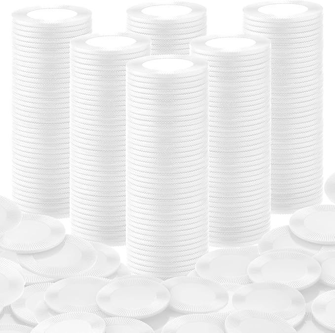 Coopay 1000 Pieces Plastic Poker Chips, Bingo Chips Bulk Learning Counters by Coopay