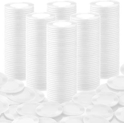 Coopay 1000 Pieces Plastic Poker Chips, Bingo Chips Bulk Learning Counters by Coopay