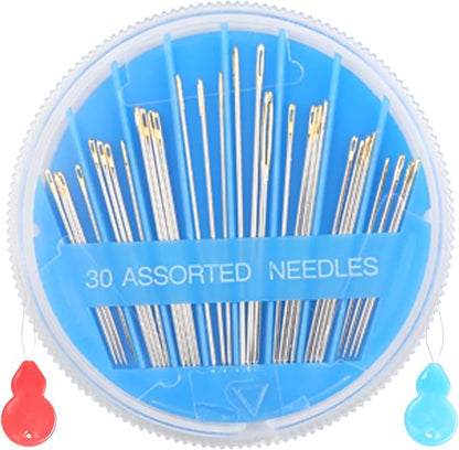 Eketirry Premium Hand Sewing Needles，4 Pack 30-Count Assorted Needles - Image 2