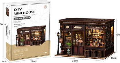 Book Nook Kit - DIY Miniature Dolls House Kit - Image 8