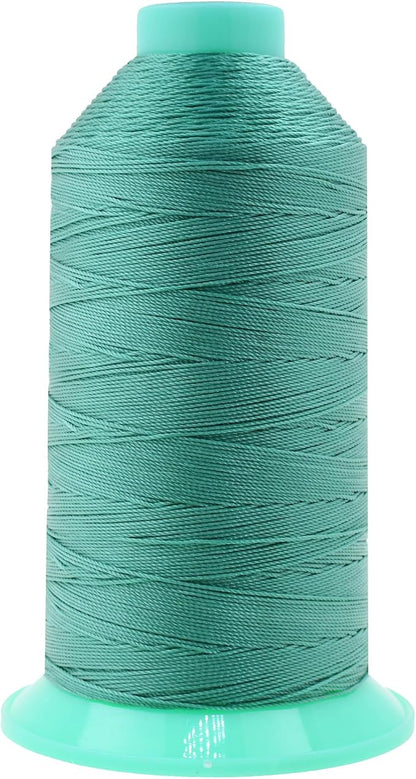 Mandala Crafts Bonded Nylon Thread Aquamarine Heavy Duty Sewing Threads by MandalaCrafts