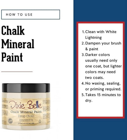Dixie Belle Paint Company Chalk Finish Furniture Paint - Image 3