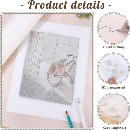 Tracing Paper Roll 24in x 50yd, Gift Wrapping - Image 3