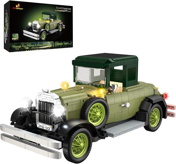 JMBricklayer Vintage Cars Building Sets by JMBricklayer