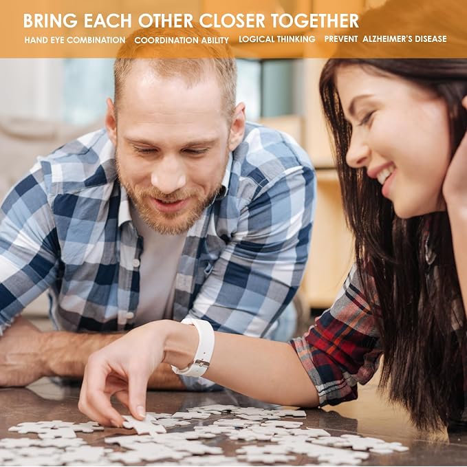 MOMIBOOK Puzzles for Adults 1000 Piece Jigsaw Puzzles of Let's Go! to The Market - Image 9