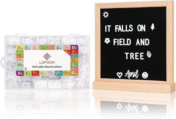 Letter Board Letters Only, 646 PRE-Cut Characters - Image 6
