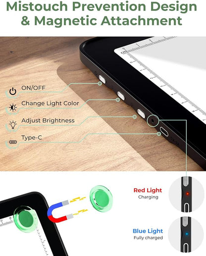 Cordless A3 Diamond Painting Art LED Light Board - Image 4