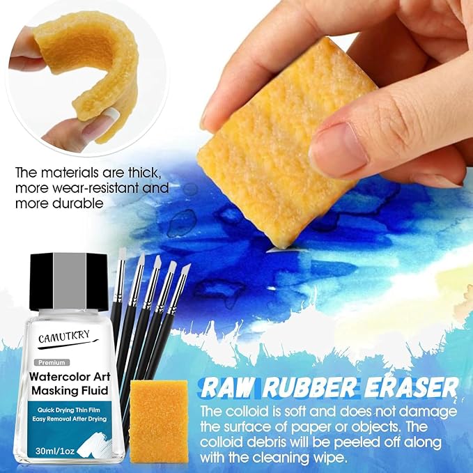 Watercolor Masking Fluid, Liquid Masking - Image 3