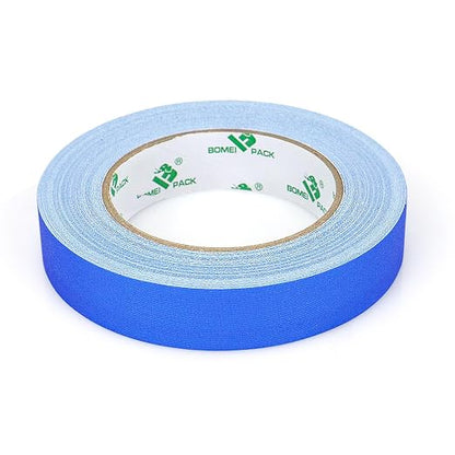 BOMEI PACK Blue Gaffer Tape, Matte Non-Reflective, 1inch x 30yds No Residue - Image 2