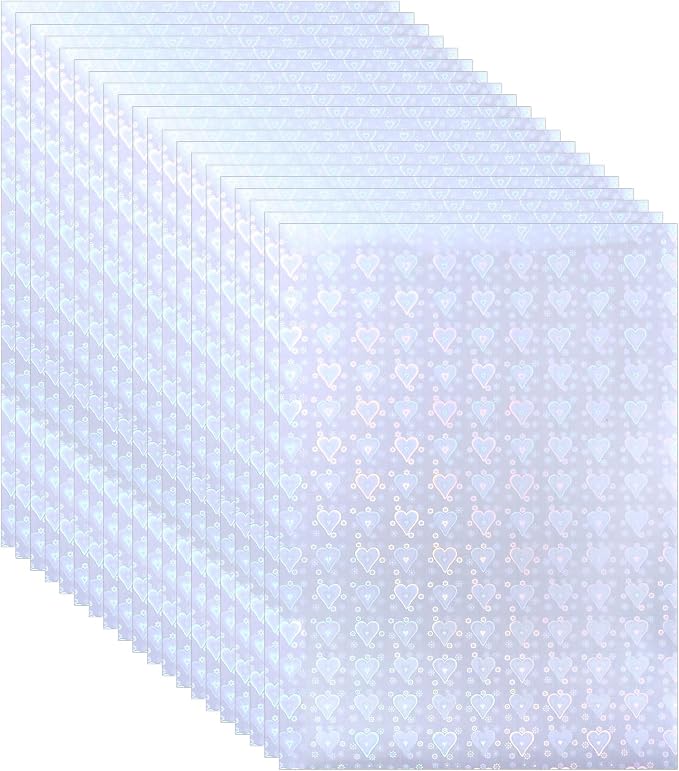 PATIKIL 11.7x8.3" Holographic Sticker Paper, 20Sheets A4 Polypropylene by PATIKIL