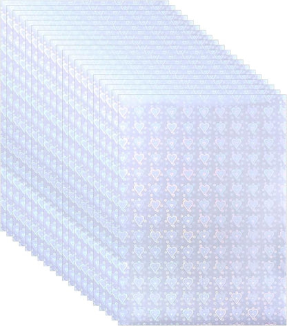 PATIKIL 11.7x8.3" Holographic Sticker Paper, 20Sheets A4 Polypropylene by PATIKIL