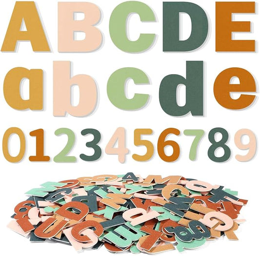 Breling 310 Pieces Felt Bulletin Board Letters Sticker by Breling