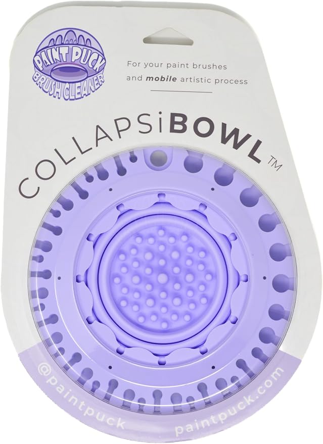 Paint Puck CollapsiBowl Paint Brush Cleaner Rinse Cup - Image 2