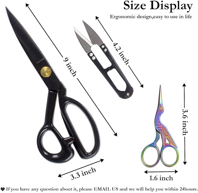 BIHRTC Sewing Scissors Stork Scissors - Image 6