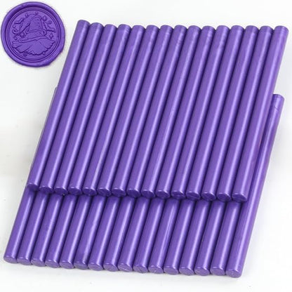 Purple Wax Seal Sticks, HOSEALING Glue Gun Wax Seal Sticks by HOSEALING