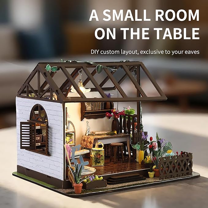 This DIY Miniature Building Set Helps You Create Your own Cozy Greenhouse - Image 4