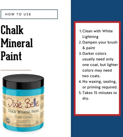 Dixie Belle Paint Company Chalk Finish Furniture Paint - Image 3