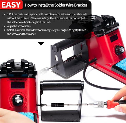YIHUA 926 III 110W Soldering Iron Station Kit - Image 5