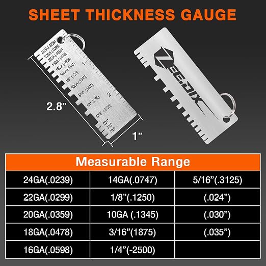 ZeeDix Wire Gauge Measuring Tool - Image 6