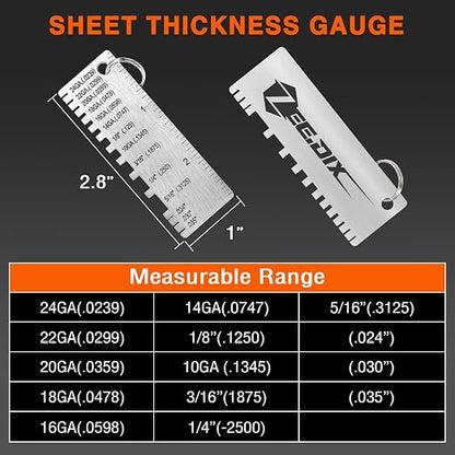 ZeeDix Wire Gauge Measuring Tool - Image 6