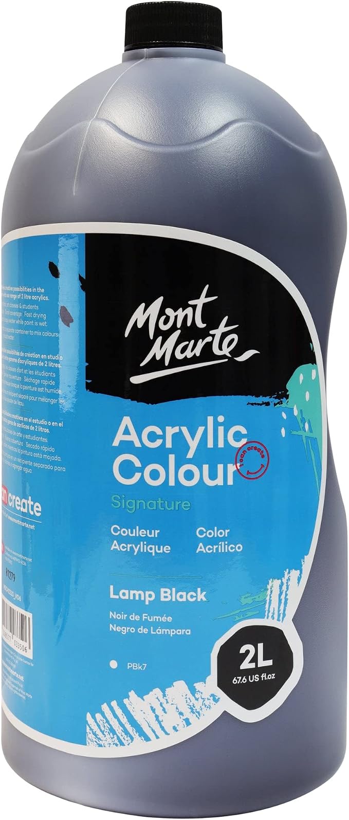 Mont Marte Discovery School Acrylic, 1/2 Gallon. Ideal - Image 2