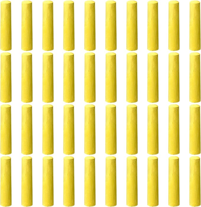 40 Pcs Sidewalk Chalks for Kids Non Toxic Jumbo Chalk for Party Gift Outdoor by Unknown