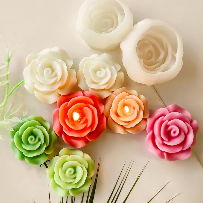 2 Pack Flower Soap & Candle Mold - Image 5