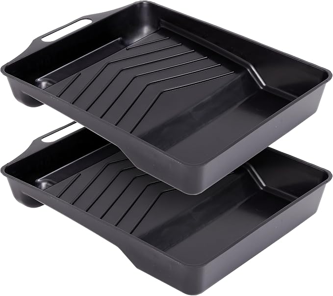 Precision Defined Paint Trays, Paint Roller Trays Liner, Plastic Paint Pan by PrecisionDefined