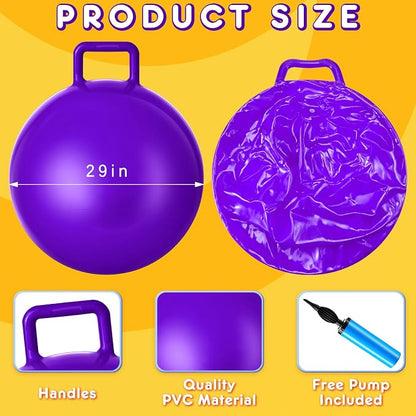 Lewtemi 3 Pcs 29 Inch Bouncing Ball - Image 2
