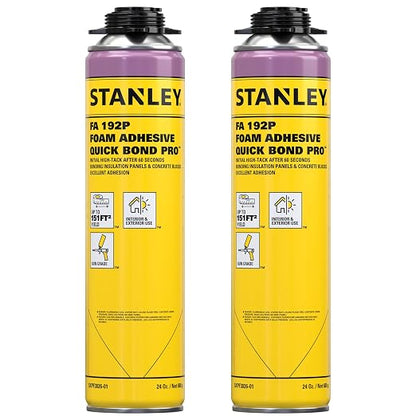 Stanley Quick Bond Adhesive Foam by STANLEY