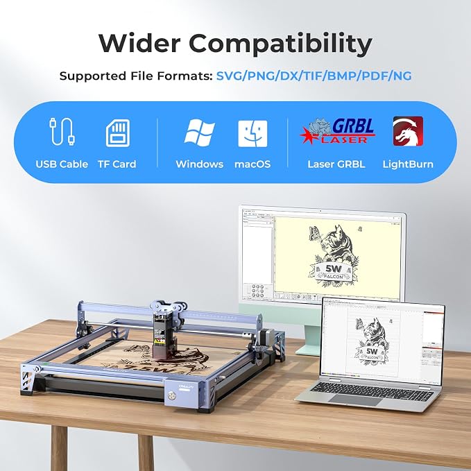 Creality Falcon 5W Laser Engraver Machine - Image 9