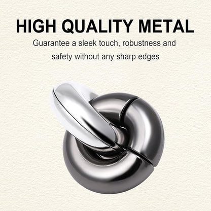 9pcs Metal Puzzle for Adult Disentanglement Puzzles Lock Puzzle Games Set Gift - Image 2