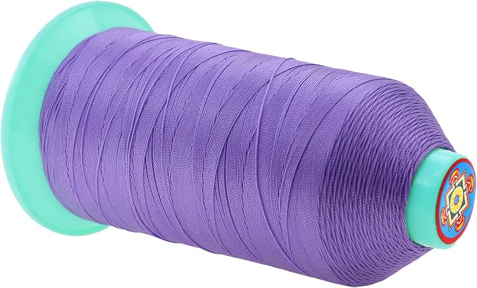 Mandala Crafts Bonded Nylon Thread Lilac Heavy Duty Sewing Threads - Image 2