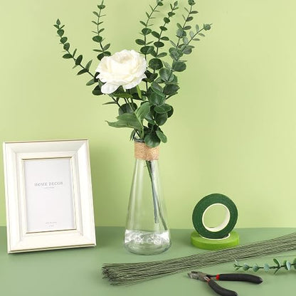 200 Pcs Floral Wire 26 Gauge Crafts Florist Green Floral Wire - Image 4
