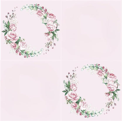 20-ct 13x13 Flowers Paper Luncheon Decoupage Napkins, 3-Ply Servilletas Printed - Image 2
