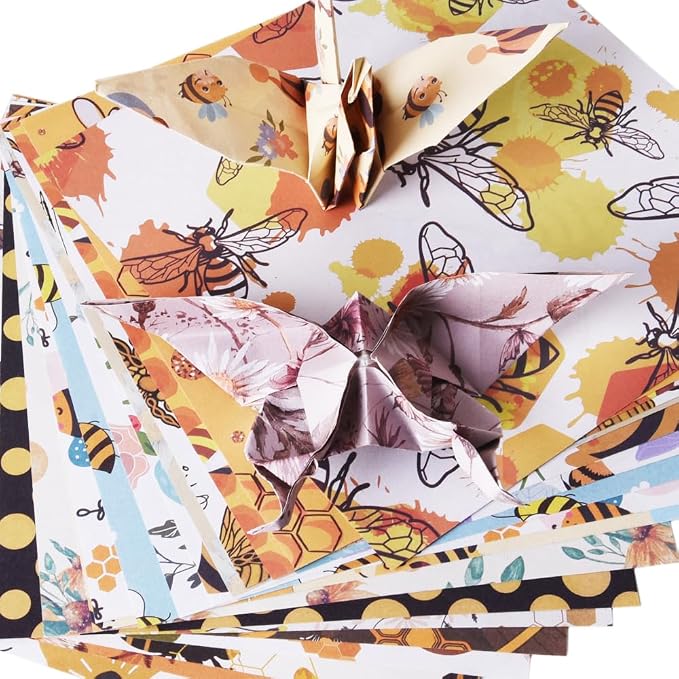 Origami Paper Kit Dobule Sided 100 Sheets 100 Colors 6 Inch Japanese Chiyo - Image 5