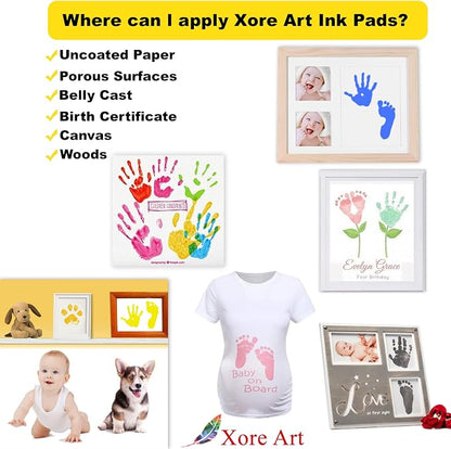 5"x4'' Large Ink Pad Washable Stamp Ink Pad - Image 5