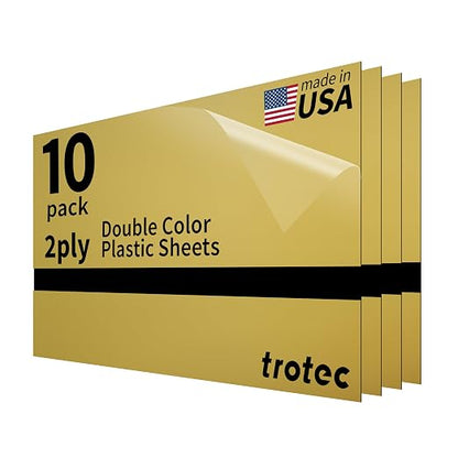 Trotec TroLase Lights | 24"x12"x1/250" | Adhesive-Backed Flexible Laser by TrotecEngravingSupplies