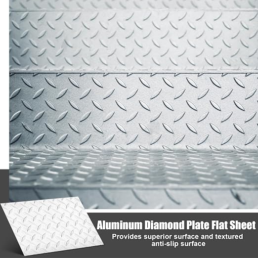 1pcs Diamond Plate Sheet Metal Heavy Duty Tread Aluminum Sheet Diamond Tread - Image 5