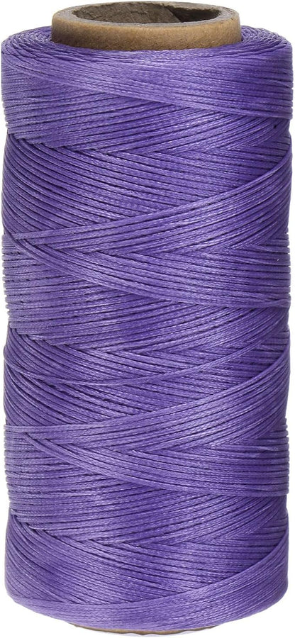 uxcell 150D 0.8mm Flat Waxed Thread 284 Yards Polyester Leather Sewing Waxed by uxcell